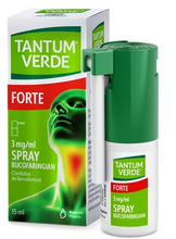 Load image into Gallery viewer, Tantum green strong bucopharyngeal spray 0.3%, 15 ml