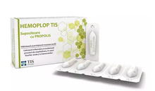 Load image into Gallery viewer, Propolis suppositories Hemoplop Tis, 2x10 pieces, Tis Pharmaceutical