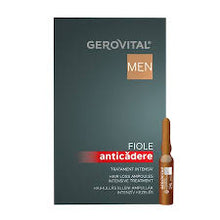 Load image into Gallery viewer, Gerovital Men intensive treatment anti-fall ampoules, 10 ampoules x 10 ml, Farmec