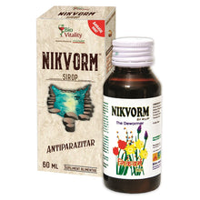 Load image into Gallery viewer, Nikvorm Syrup for the elimination of intestinal parasites