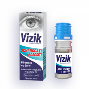 Dry and tired eye drops Vizik, 10 ml, Zdrovit