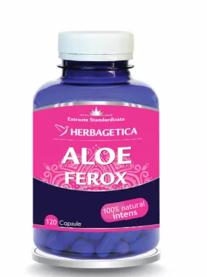 Aloe Ferox, 120 capsules,Herbagetica – storeofhealth