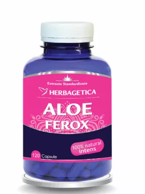 Aloe Ferox, 120 capsules,Herbagetica