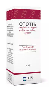 Ototis ear drops solution 10 ml, Tis Farmaceutic