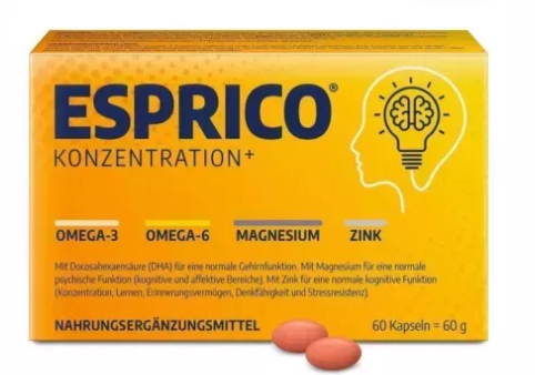 Esprico, 60 capsule, Engelhard Medicinal Products