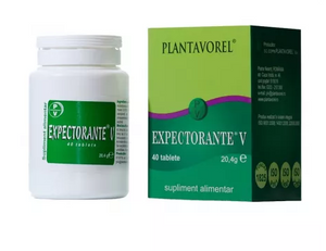 Expectorant V, 40 tablets, Plantavorel