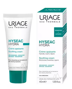 Hyseac Hydra restructuring cream, 40 ml, Uriage