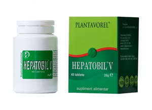 Hepatobil V, 40 tablets, Plantavorel - supports the gallbaldder