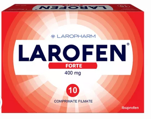 Larofen Forte, 400 mg, 10 film-coated tablets