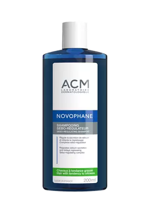 Novophane sebum regulating shampoo, 200 ml, Acm