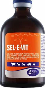 SEL–E–VIT - Vitamin E + Selenite treatment for cardic, hepatic, growing disorders