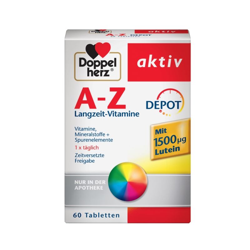 A-Z Lutein Retard, 60 tablets, Doppelherz