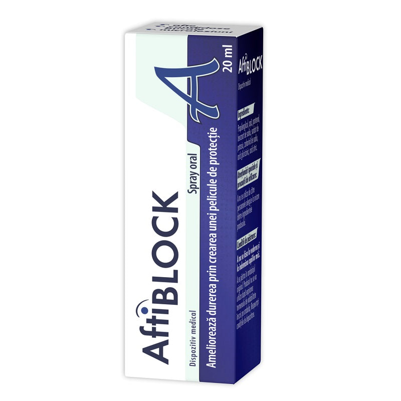 AftiBlock spray, 20 ml, Zdrovit for damaged tissues