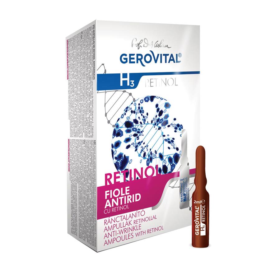 Gvital H3 retinol anti-wrinkle ampoules, 10 ampoules x 2 ml