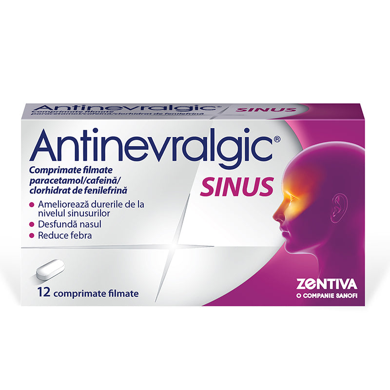 Antinevralgic Sinus, 12 Tablets, Zentiva