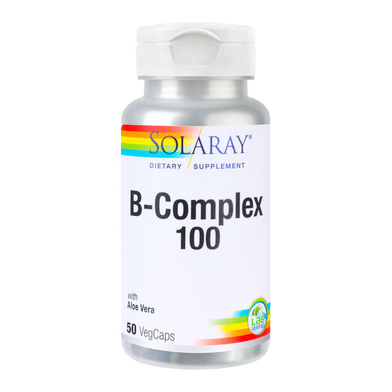 B-Complex 100 Solaray, 50 capsules, Secom