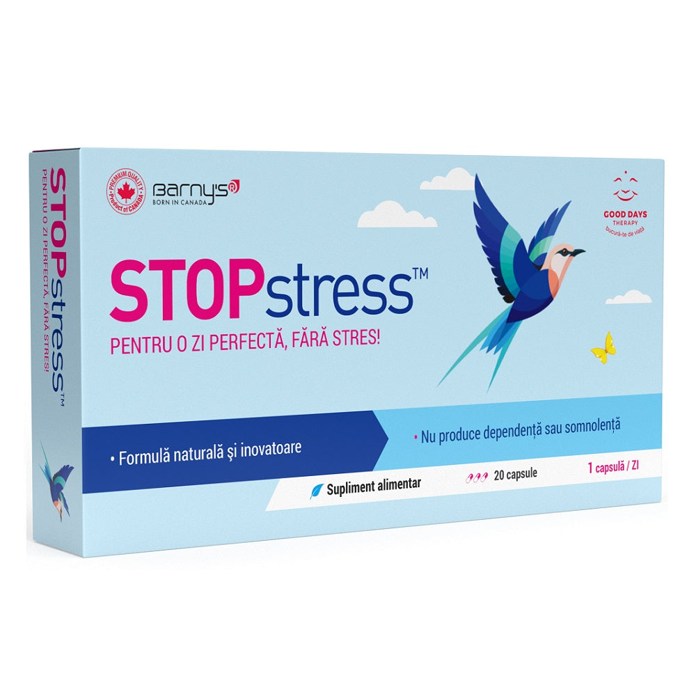 Barny’s Stopstress, 20 capsules, Good Days Therapy