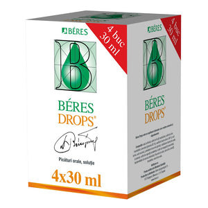 Beres Drops,  4x30 ml, for better Immune System