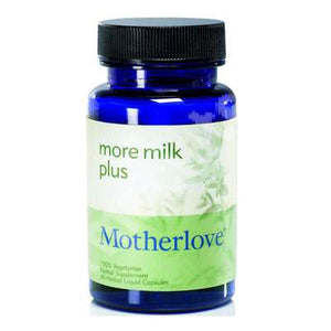 100% herbal capsules for breastfeeding mothers More milk plus, 60 capsules, Motherlove Herbal