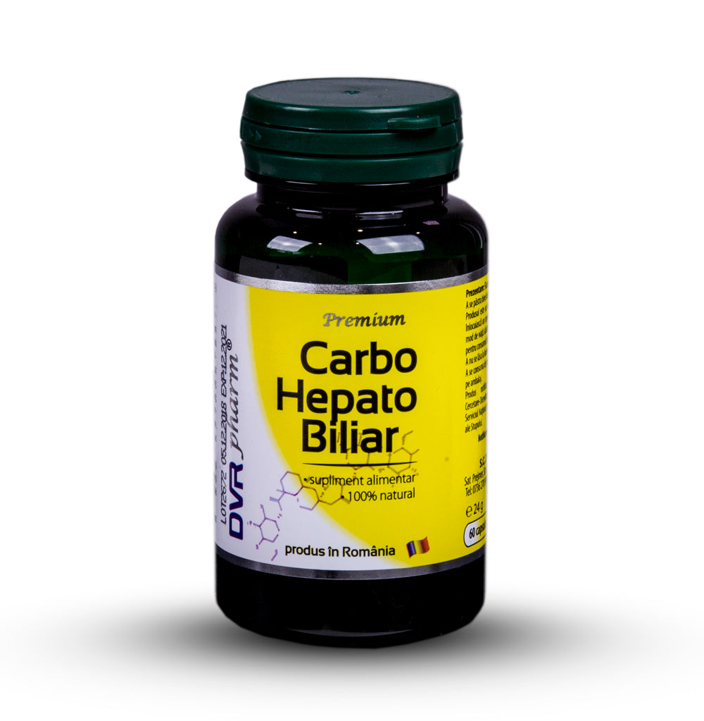 Carbo Hepato Biliar, 60 capsules, Dvr Pharm – storeofhealth