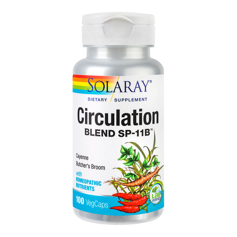 Circulation Blend Solaray, 100 capsules, Secom