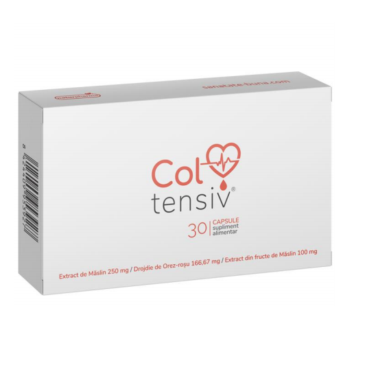 Coltensiv, 30 capsules, Naturpharma - Treatment of high blood pressure & cholesterol