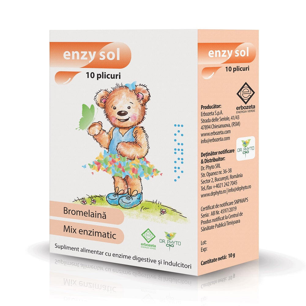 Enzysol, 10 sachets, Dr. Phyto - Digestive support