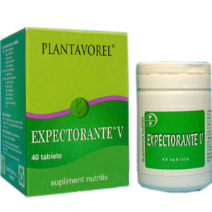 Expectorant V, 40 tablets, Plantavorel