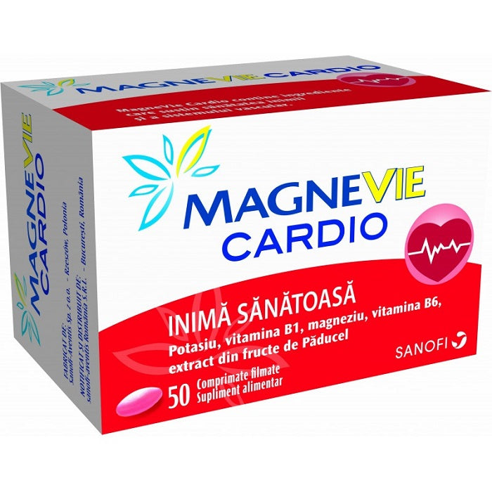 MagneVie Cardio, 50 tablets, Sanofi Aventis