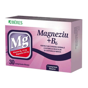 Magnesium + B6,2x30 tablets, Beres Pharmaceuticals Co