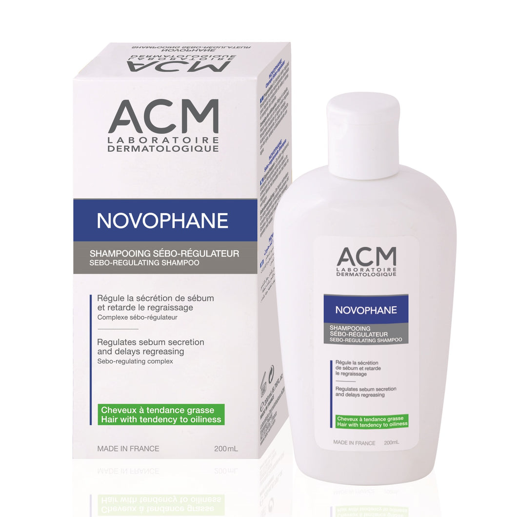 Novophane sebum regulating shampoo, 200 ml, Acm