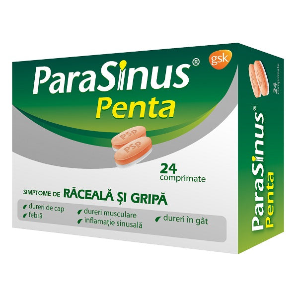 Parasinus Penta, 24 tablets, Gsk – storeofhealth