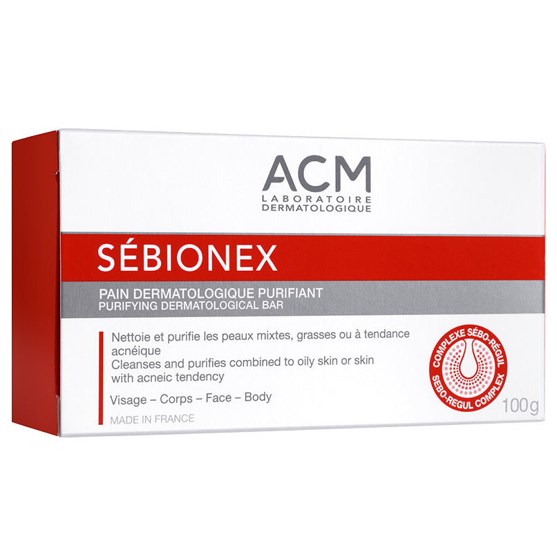 Sebionex purifying dermatological soap, 2x100 g, Acm