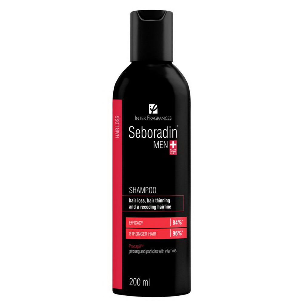 Shampoo for men hair loss and thinning Seboradin Men, 200 ml,