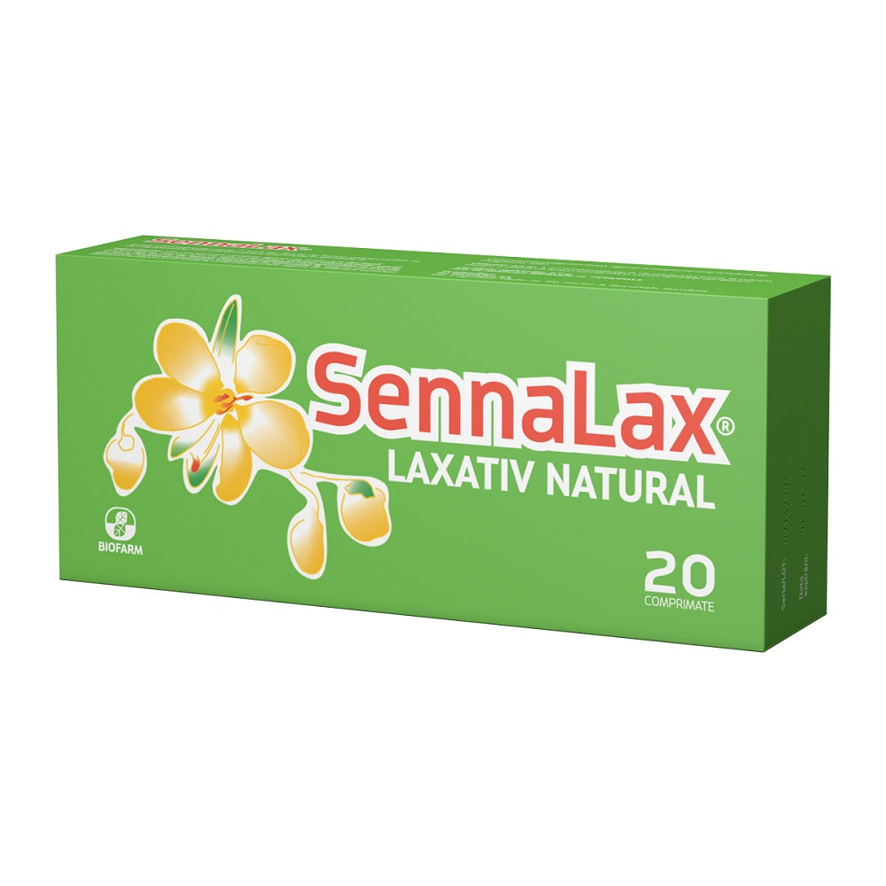 Sennalax,2x 20 tablets, Biofarm