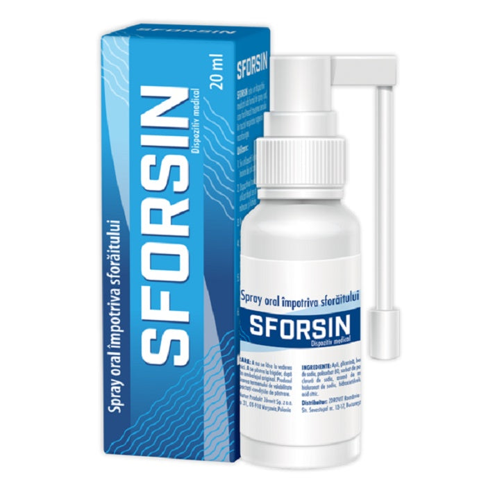 Sforsin anti-snore spray , 20ml, Zdrovit - Antisnore Spray