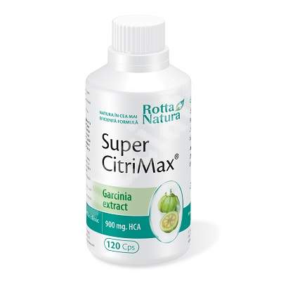 Super CitriMax Garcinia extract 900 HCA, 120 capsules, Rotta Natura