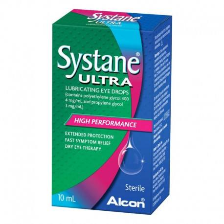 Ophthalmic lubricating drops, Systane Ultra, 10 ml, Alcon